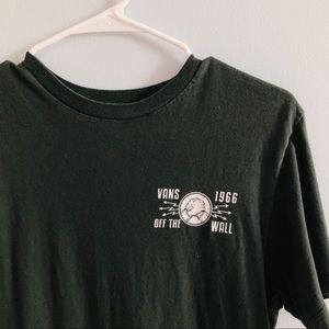 Emerald Green Vans Tee